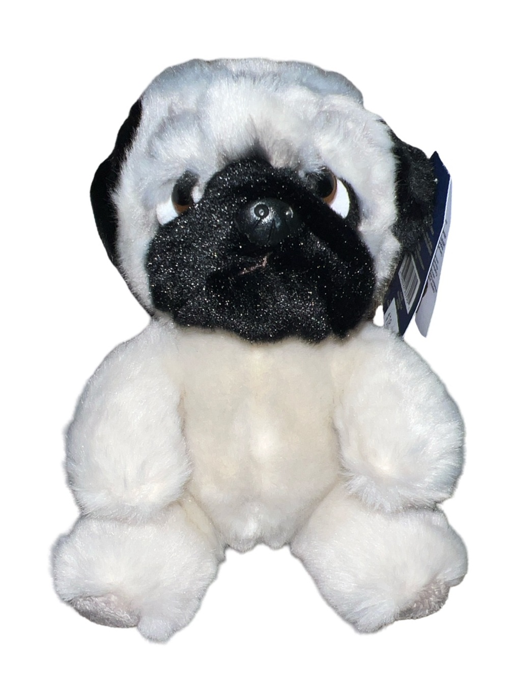 Ganz Heritage Collection Pug Plush Dog Stuffed Animal H13912 Cream Black